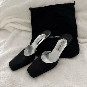 Dolce & Gabbana Women's Black Mules